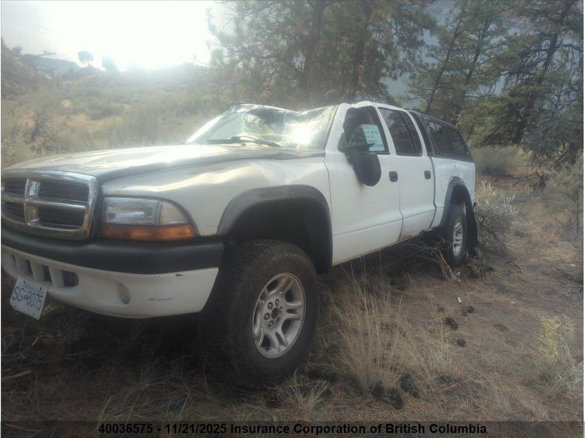 1D7HG38K24S727985 2004 DODGE DAKOTA photo no. 2
