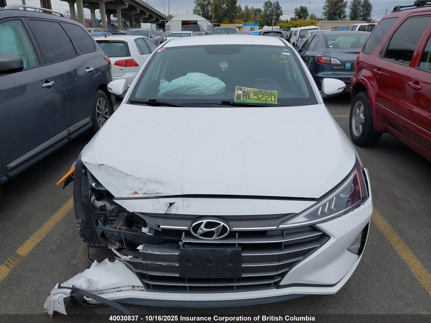 KMHD84LFXLU080045 2020 HYUNDAI ELANTRA photo no. 13