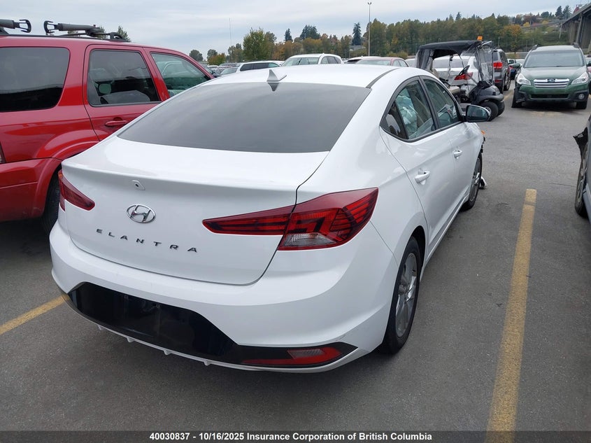 KMHD84LFXLU080045 2020 HYUNDAI ELANTRA photo no. 4