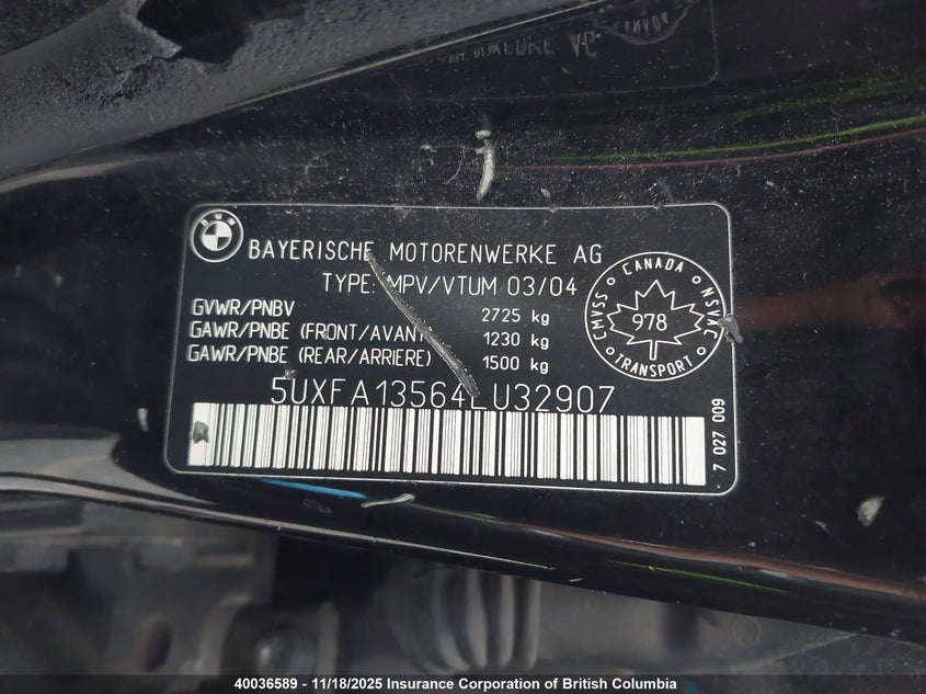 5UXFA13564LU32907 2004 BMW X5 photo no. 9