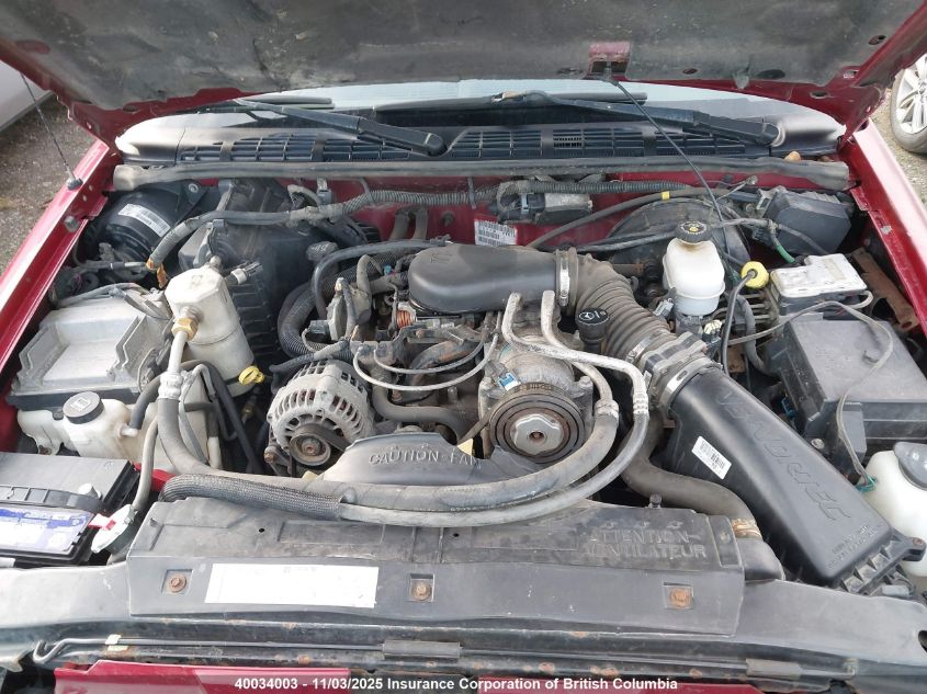 2005 Chevrolet Blazer VIN: 1GNCT18X95K120359 Lot: 40034003