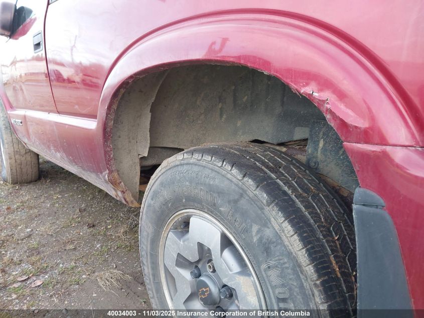 2005 Chevrolet Blazer VIN: 1GNCT18X95K120359 Lot: 40034003