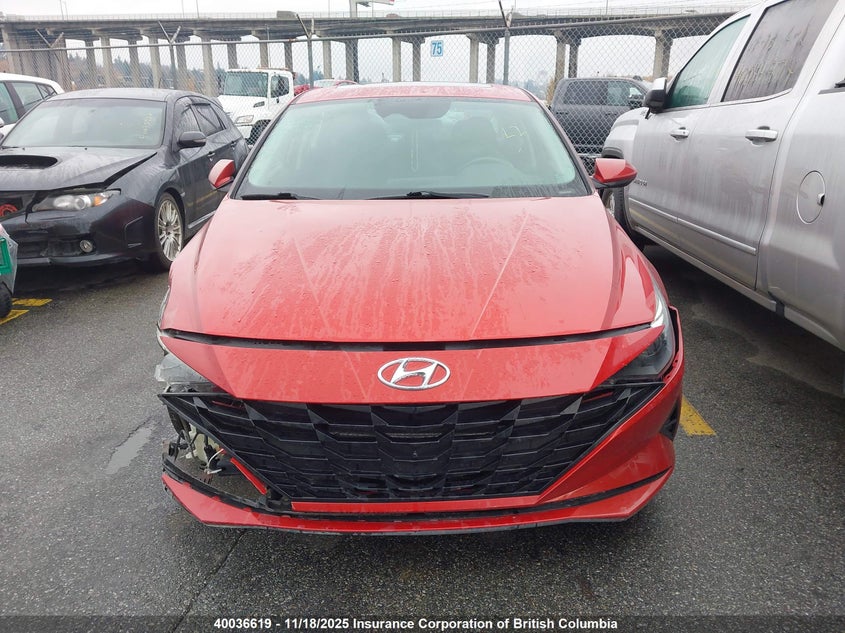 KMHLM4AG6MU196783 2021 HYUNDAI ELANTRA photo no. 12