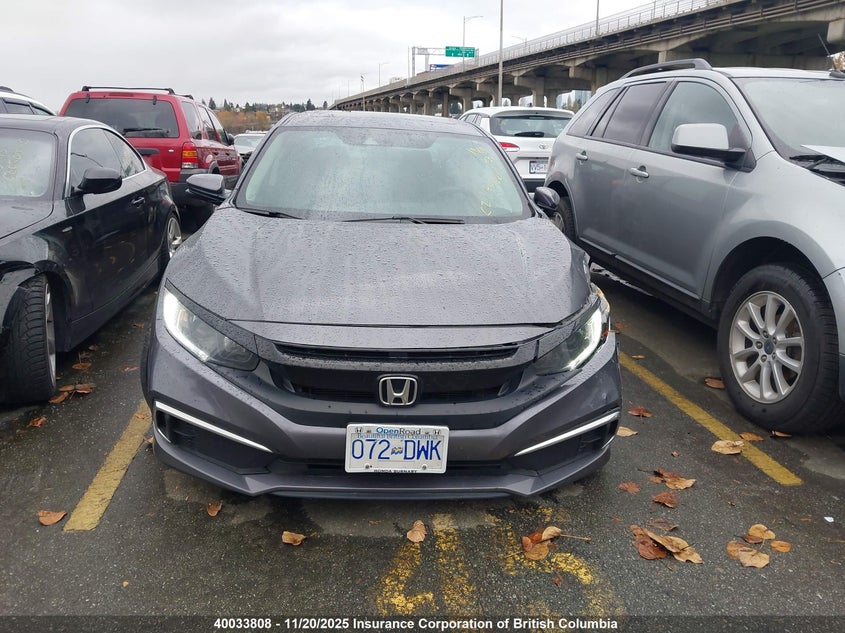 2019 Honda Civic Ex VIN: 2HGFC2F79KH011144 Lot: 40033808