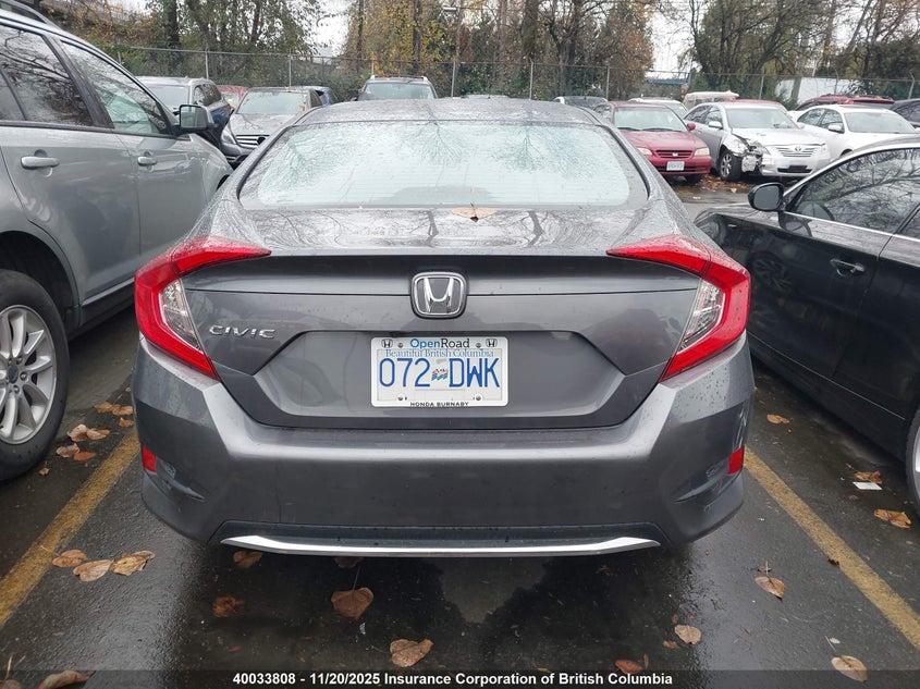 2019 Honda Civic Ex VIN: 2HGFC2F79KH011144 Lot: 40033808