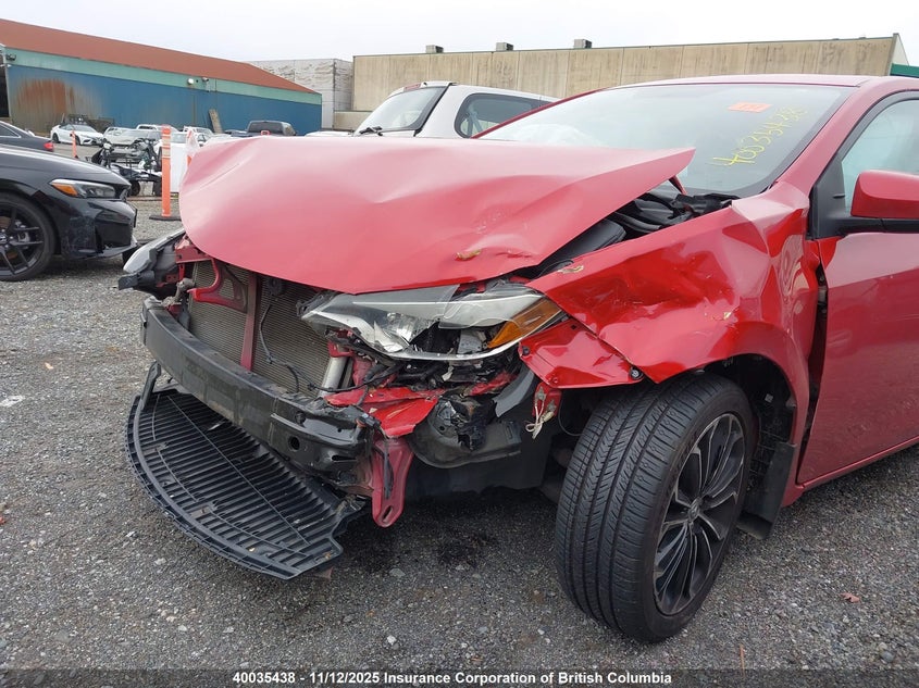 2016 Toyota Corolla L/Le/Le Pls/Prm/S/S Pls VIN: 2T1BURHE4GC725358 Lot: 40035438