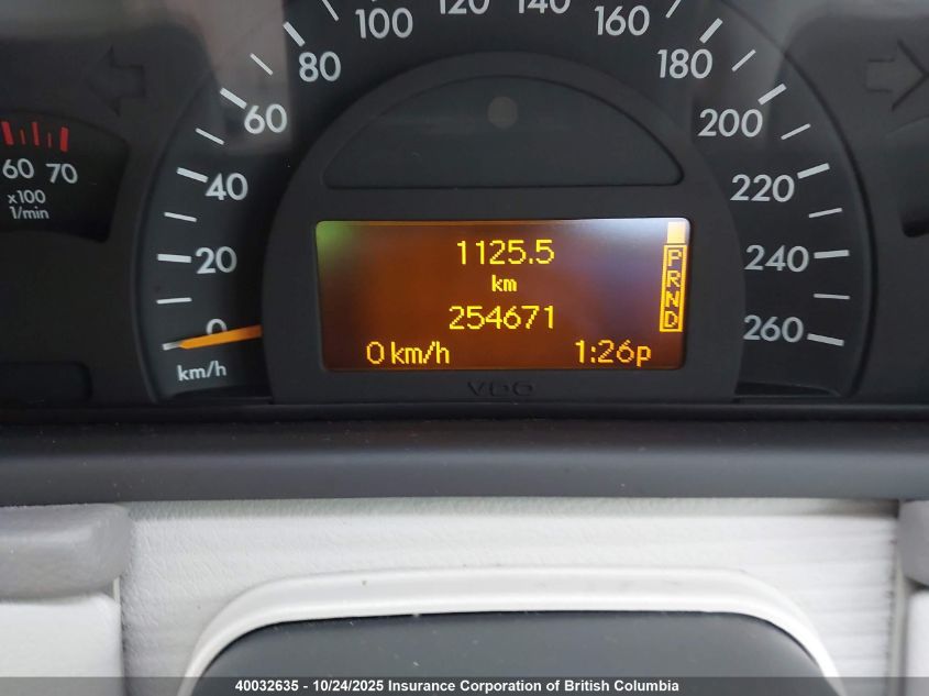 2003 Mercedes-Benz C 240 VIN: WDBRF61J33F379818 Lot: 40032635