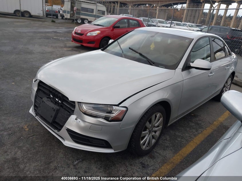 WAUBFCFL3DN033638 2013 AUDI A4 photo no. 2