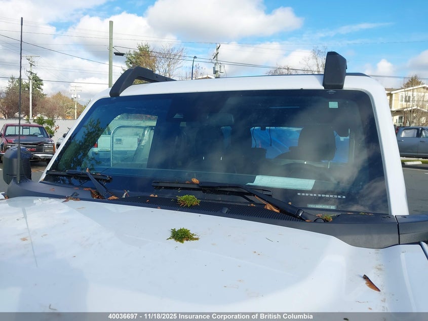 2024 Ford Bronco Black Diamond VIN: 1FMDE1BH2RLA62261 Lot: 40036697