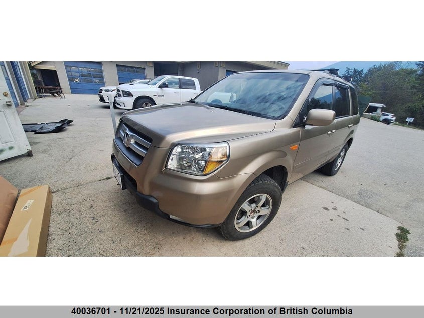 2HKYF18507H537861 2007 HONDA PILOT photo no. 2