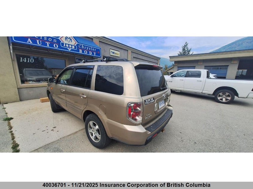 2HKYF18507H537861 2007 HONDA PILOT photo no. 3