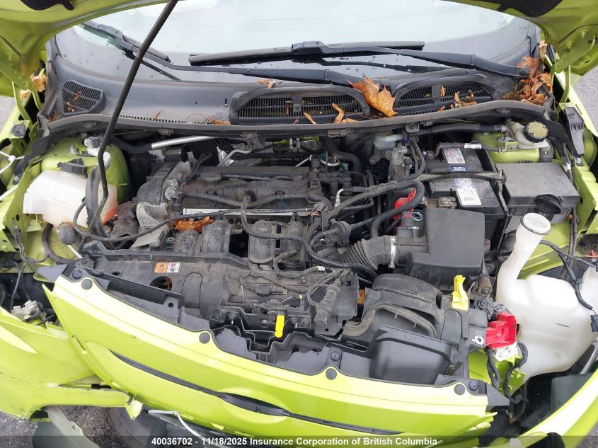 2013 Ford Fiesta Se VIN: 3FADP4EJ8DM130106 Lot: 40036702