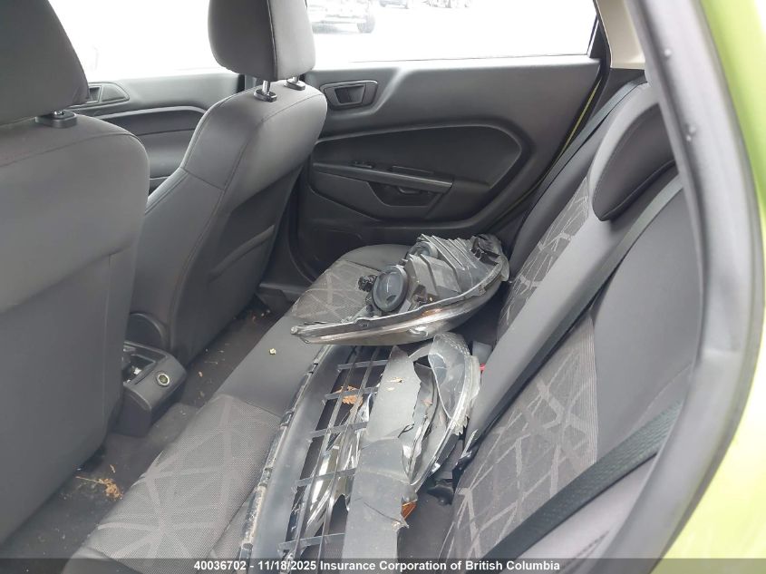 2013 Ford Fiesta Se VIN: 3FADP4EJ8DM130106 Lot: 40036702