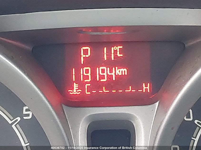 2013 Ford Fiesta Se VIN: 3FADP4EJ8DM130106 Lot: 40036702