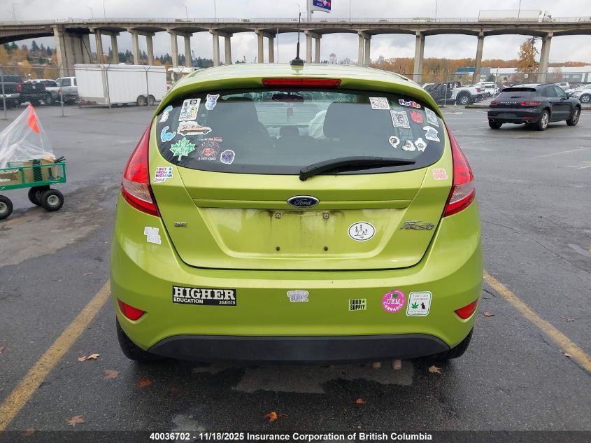 2013 Ford Fiesta Se VIN: 3FADP4EJ8DM130106 Lot: 40036702