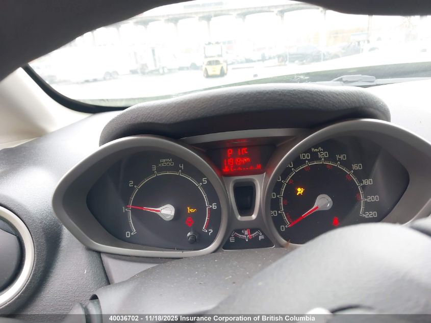 2013 Ford Fiesta Se VIN: 3FADP4EJ8DM130106 Lot: 40036702