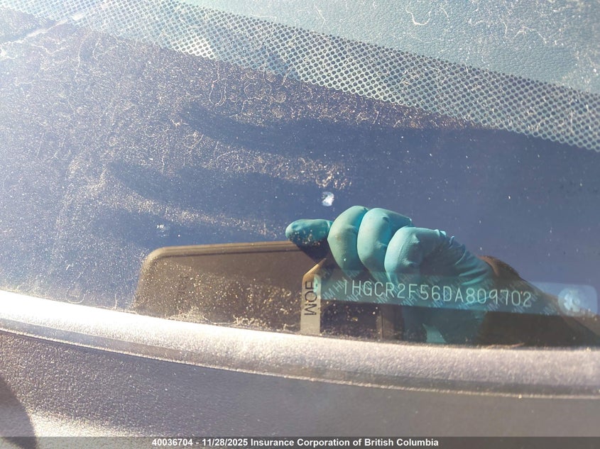 2013 Honda Accord Sport VIN: 1HGCR2F56DA809702 Lot: 40036704