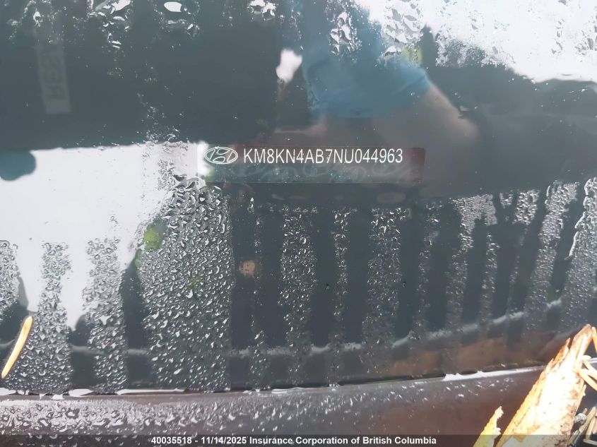 2022 Hyundai Ioniq 5 Sel VIN: KM8KN4AB7NU044963 Lot: 40035518