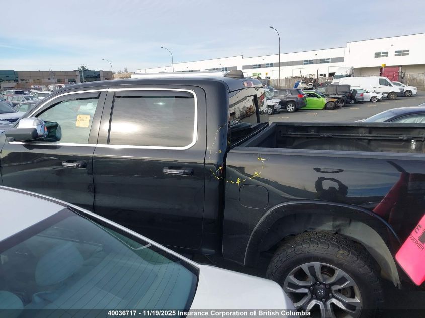 2019 Ram 1500 Longhorn VIN: 1C6SRFKT2KN597948 Lot: 40036717