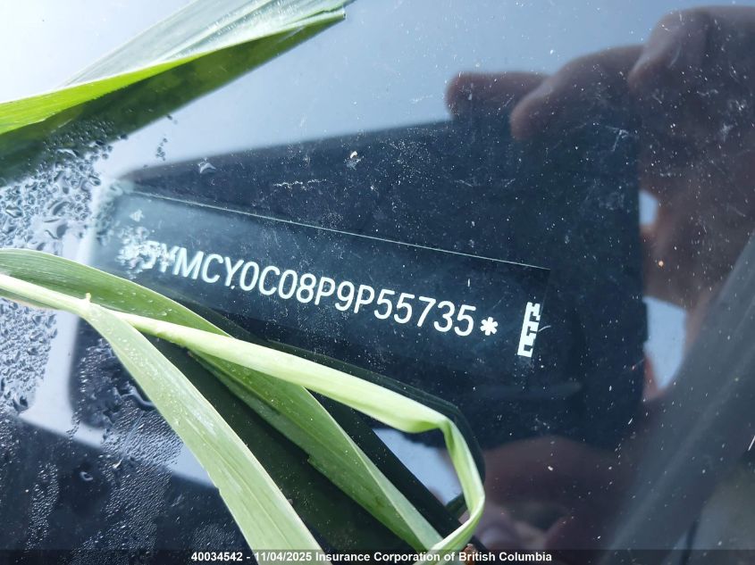 2023 BMW X6 M/M Competition VIN: 5YMCY0C08P9P55735 Lot: 40034542