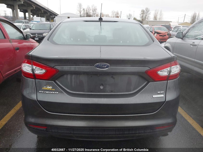 2015 Ford Fusion Se VIN: 3FA6P0HD6FR187174 Lot: 40032667