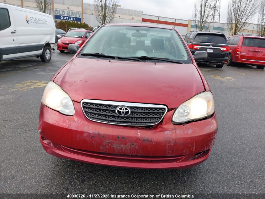 2008 Toyota Corolla Ce/Le/S VIN: 2T1BR32E68C904817 Lot: 40036726