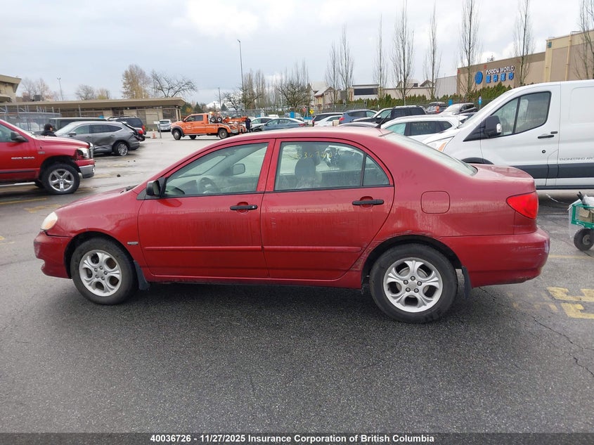 2008 Toyota Corolla Ce/Le/S VIN: 2T1BR32E68C904817 Lot: 40036726