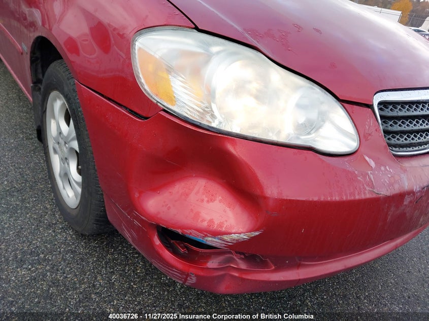 2008 Toyota Corolla Ce/Le/S VIN: 2T1BR32E68C904817 Lot: 40036726