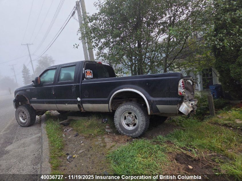 2003 Ford F350 VIN: 1FTSW31P53EC97570 Lot: 40036727