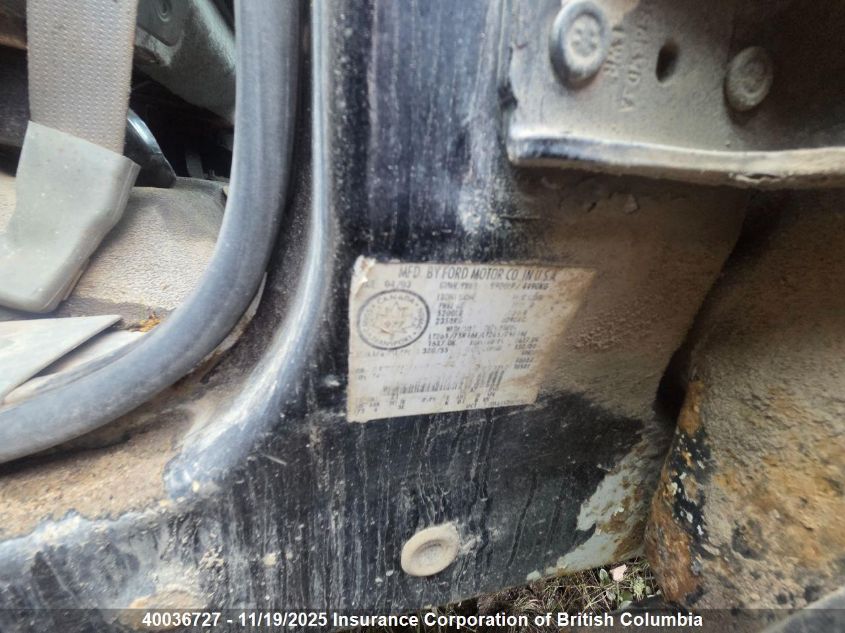 2003 Ford F350 VIN: 1FTSW31P53EC97570 Lot: 40036727