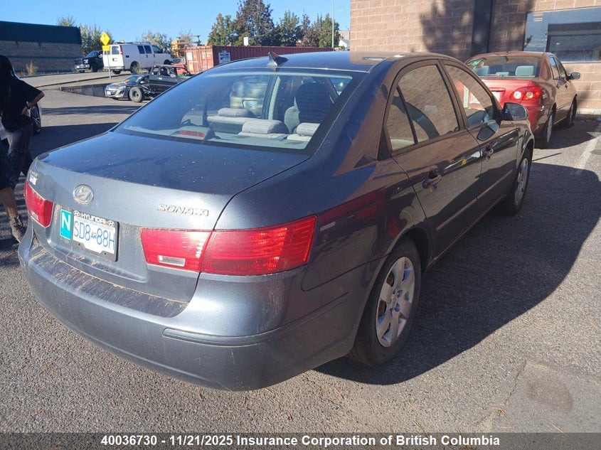 5NPET46C59H412095 2009 HYUNDAI SONATA photo no. 4