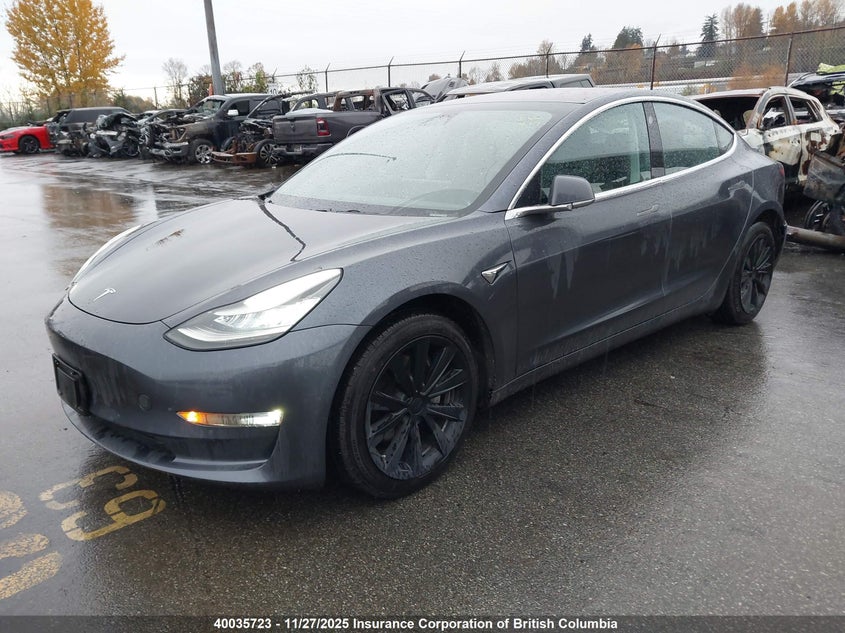 5YJ3E1EA2JF156159 2018 TESLA MODEL 3 photo no. 2