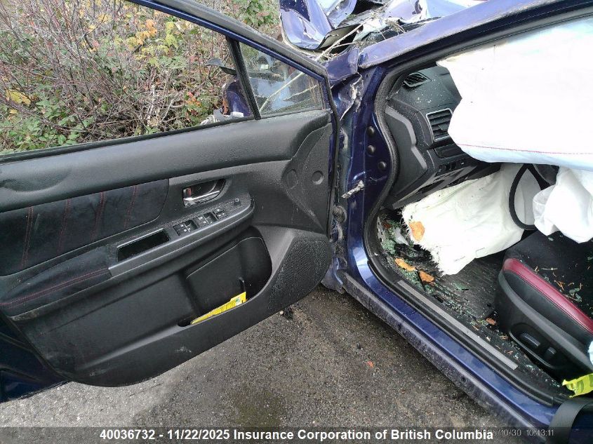 2016 Subaru Wrx Sti Limited VIN: JF1VA2T60G9819939 Lot: 40036732