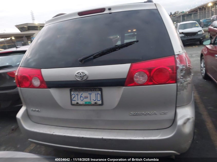 5TDZK29C99S286662 2009 TOYOTA SIENNA photo no. 16