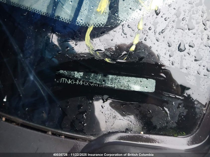 2021 Toyota C-Hr Xle/Le/Night Shade/Limited VIN: JTNKHMBX9M1103755 Lot: 40035726