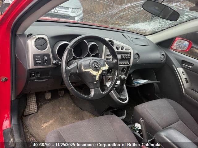 2003 Toyota Matrix Xr VIN: 2T1KR32E63C756869 Lot: 40036750