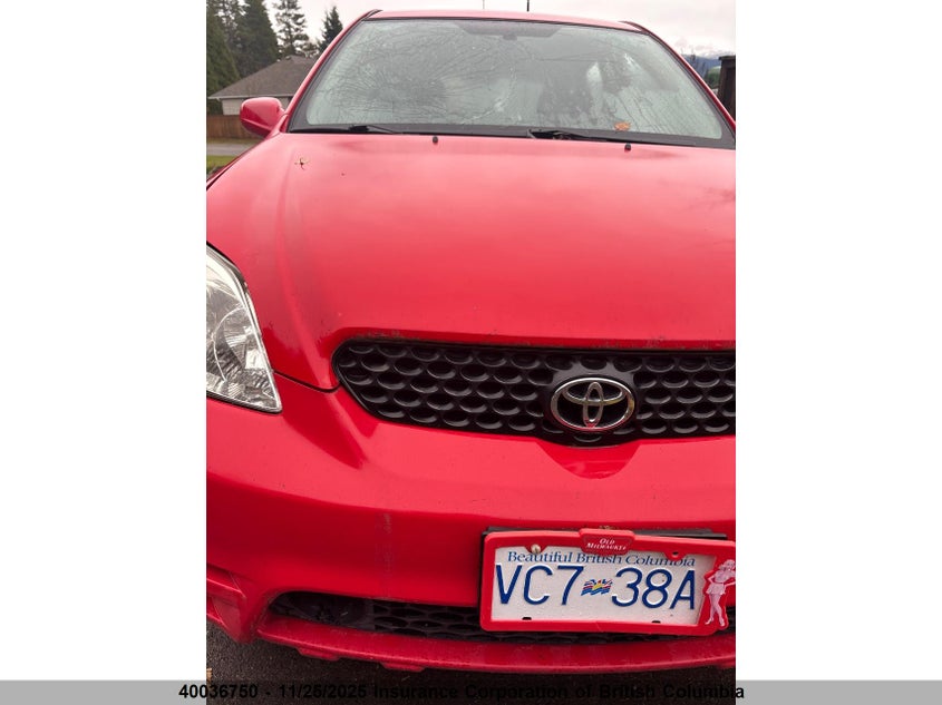 2003 Toyota Matrix Xr VIN: 2T1KR32E63C756869 Lot: 40036750