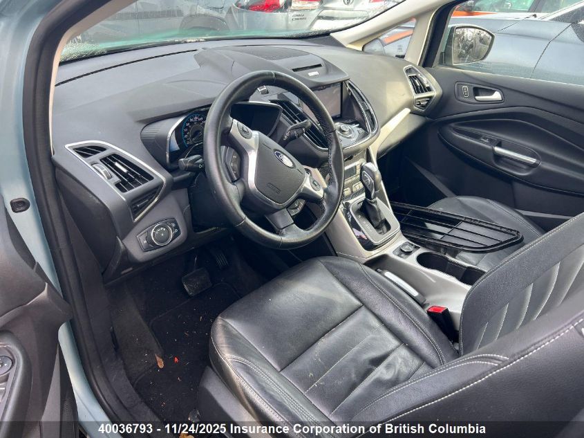 2013 Ford C-Max Sel VIN: 1FADP5BU8DL505028 Lot: 40036793