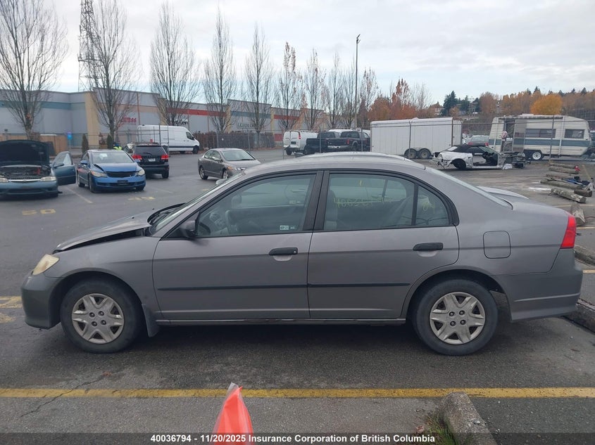 2004 Honda Civic VIN: 2HGES16304H928336 Lot: 40036794