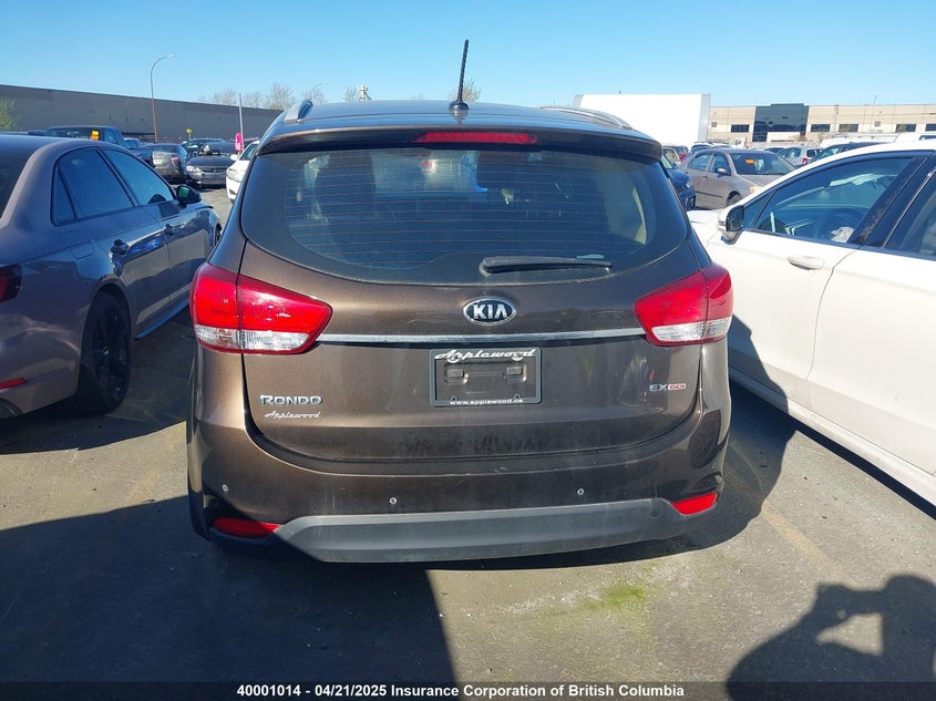 KNAHU8A34F7080396 2015 KIA RONDO photo no. 16