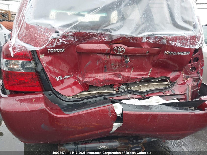 2004 Toyota Highlander Limited VIN: JTEHP21AX40032358 Lot: 40036471