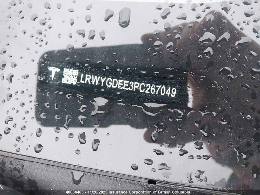 LRWYGDEE3PC267049 2023 TESLA MODEL Y photo no. 19