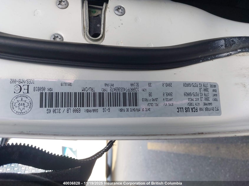 1C6RR7PT4GS369472 2016 RAM 1500 photo no. 9
