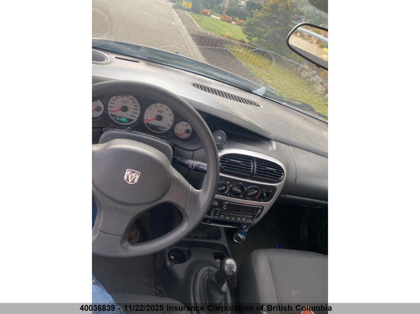 2005 Dodge Neon Sx 2.0 VIN: 1B3ES46C35D168290 Lot: 40036839