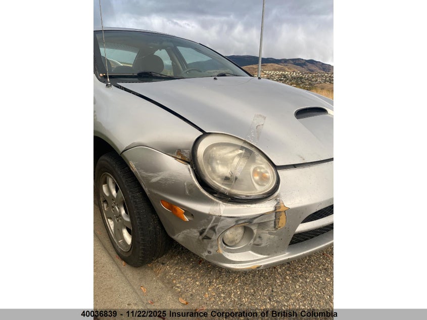 2005 Dodge Neon Sx 2.0 VIN: 1B3ES46C35D168290 Lot: 40036839