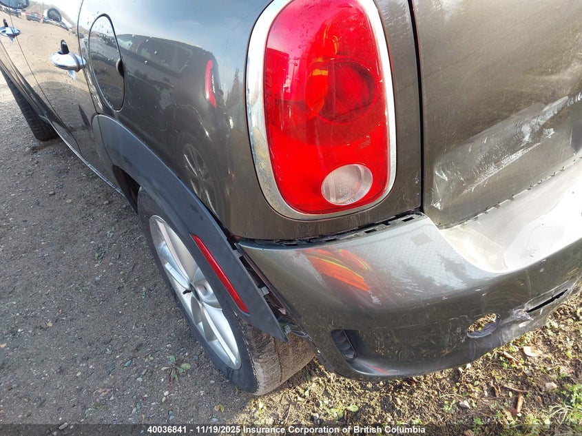 2012 Mini Cooper S Countryman VIN: WMWZC5C52CWL58945 Lot: 40036841