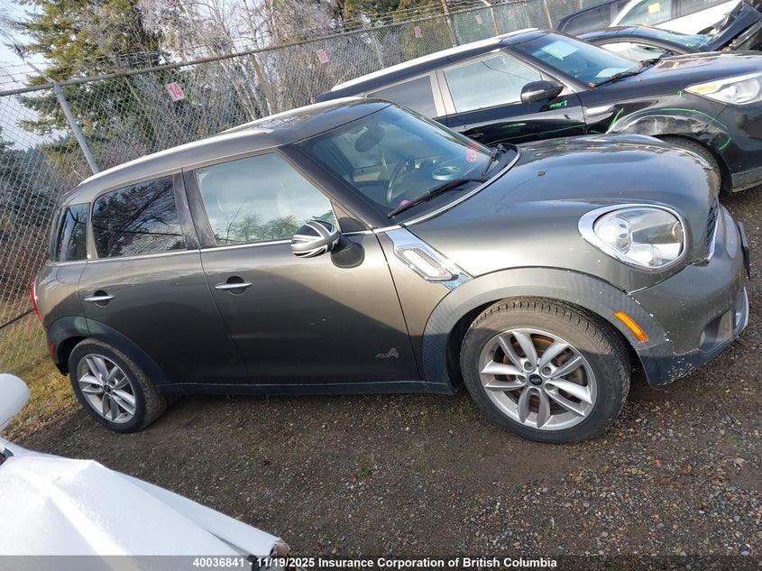 2012 Mini Cooper S Countryman VIN: WMWZC5C52CWL58945 Lot: 40036841