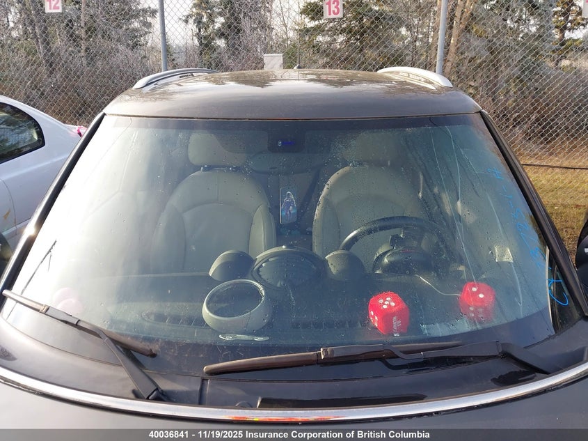 2012 Mini Cooper S Countryman VIN: WMWZC5C52CWL58945 Lot: 40036841