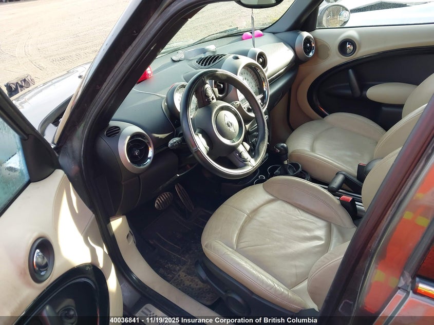 2012 Mini Cooper S Countryman VIN: WMWZC5C52CWL58945 Lot: 40036841