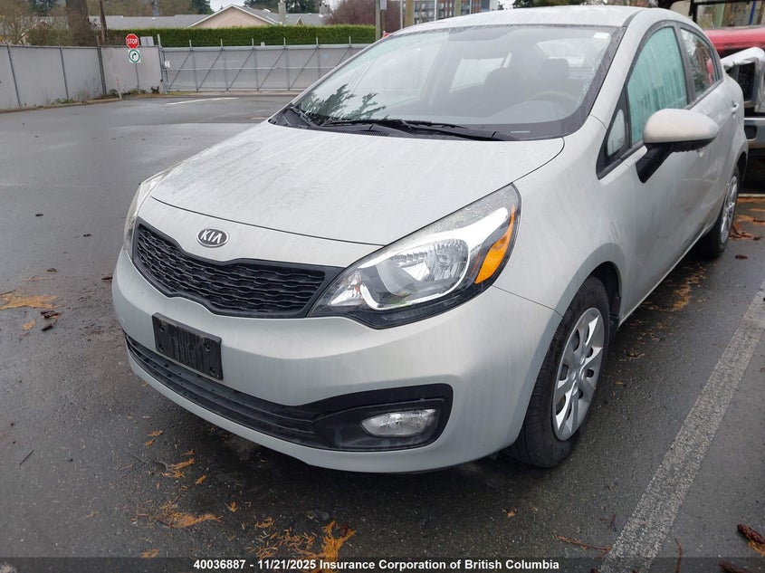 KNADM4A33C6082214 2012 KIA RIO photo no. 2